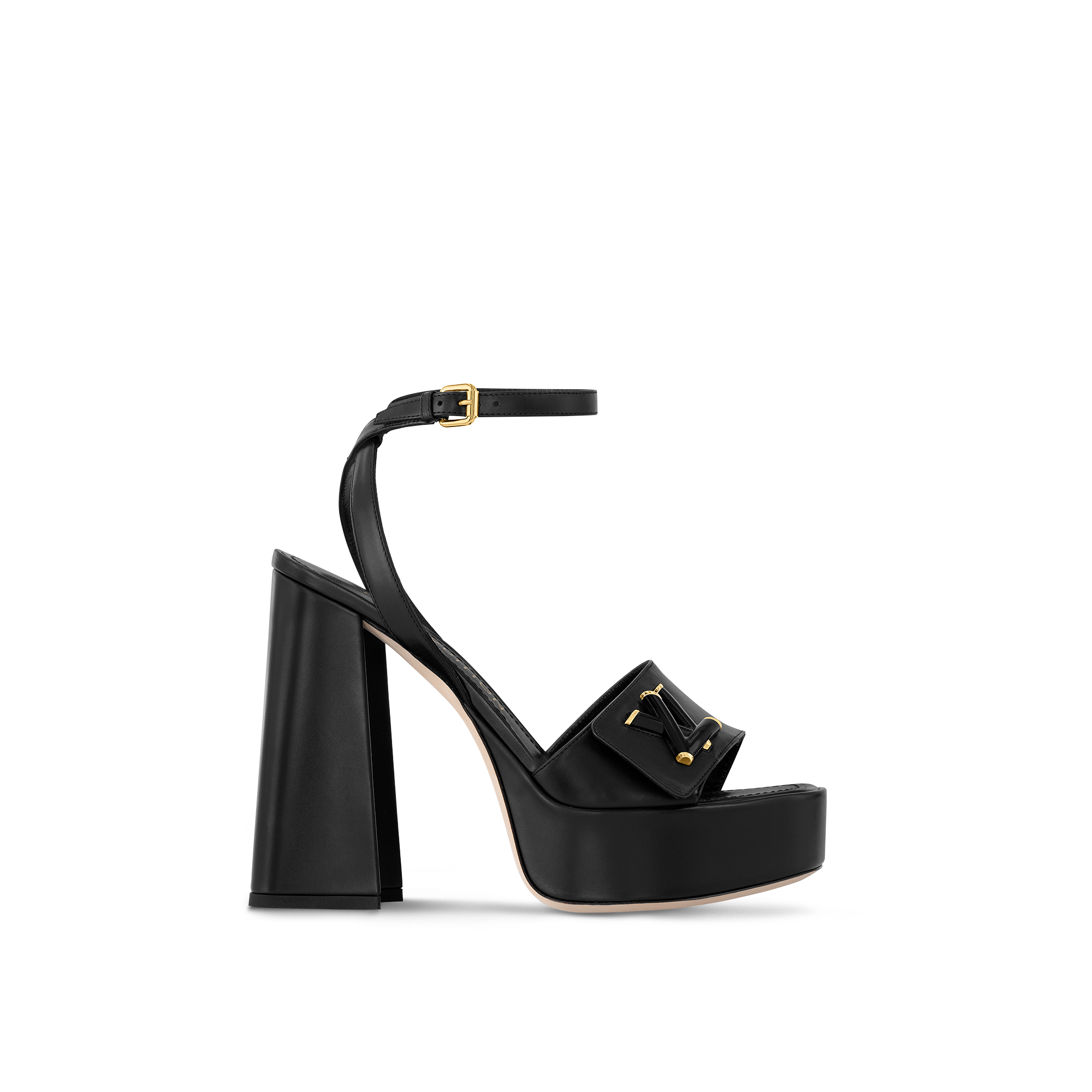 Louis vuitton boundary online flatform sandal